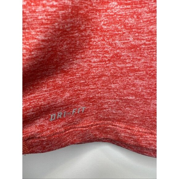 Team Apparel Nike Dri Fit Red 1/4 Zip Kansas City Chiefs Long Sleeve Shirt Sz M - Picture 5 of 14